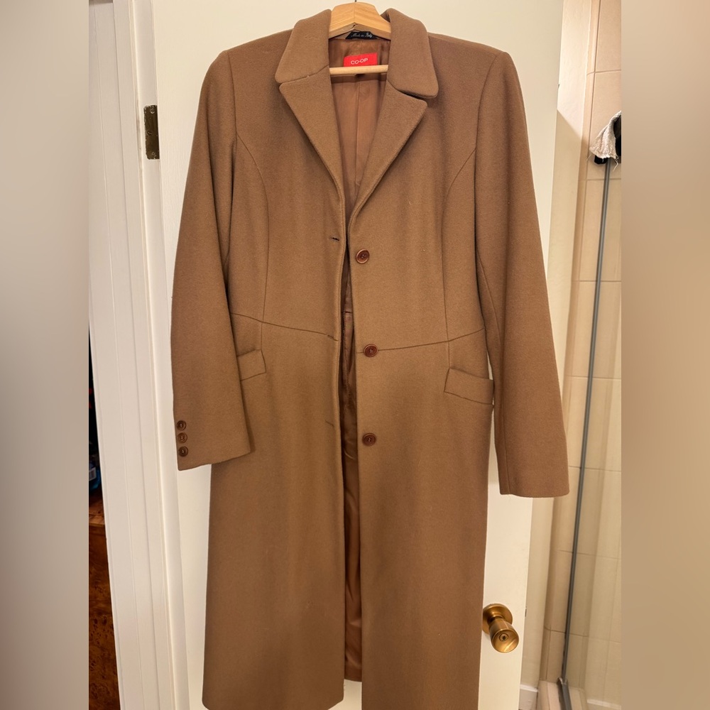 Barney’s wool/cashmere coat